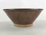 Japanese Ceramic Suribachi Mortar Bowl Vtg Pottery Yakimono Sesame Spices PY460
