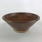 Japanese Ceramic Suribachi Mortar Bowl Vtg Pottery Yakimono Sesame Spices PY460