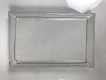 Japanese Ceramic Sushi Plate Vtg Sashimi Platter Fish Serving Dish Gray Y452