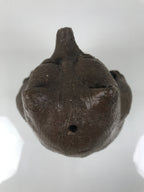 Japanese Ceramic Tanuki Raccoon Dog Statue Vtg Pottery Good Luck Okimono ST86