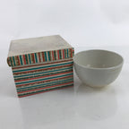 Japanese Ceramic Tea Bowl Chawan Vtg Usagi Bunny Moon Hagi Ware W/ Box PX756