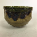 Japanese Ceramic Tea Ceremony Bowl Chawan Green Glaze Mino Ware Kiseto GTB760