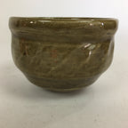 Japanese Ceramic Tea Ceremony Bowl Chawan Green Glaze Mino Ware Kiseto GTB760