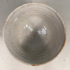 Japanese Ceramic Tea Ceremony Bowl Chawan Pottery Gray Crackle Glaze GTB659