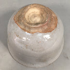 Japanese Ceramic Tea Ceremony Bowl Chawan Pottery Gray Crackle Glaze GTB659