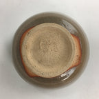 Japanese Ceramic Tea Ceremony Bowl Matcha Chawan Brown Pottery Crane GTB704
