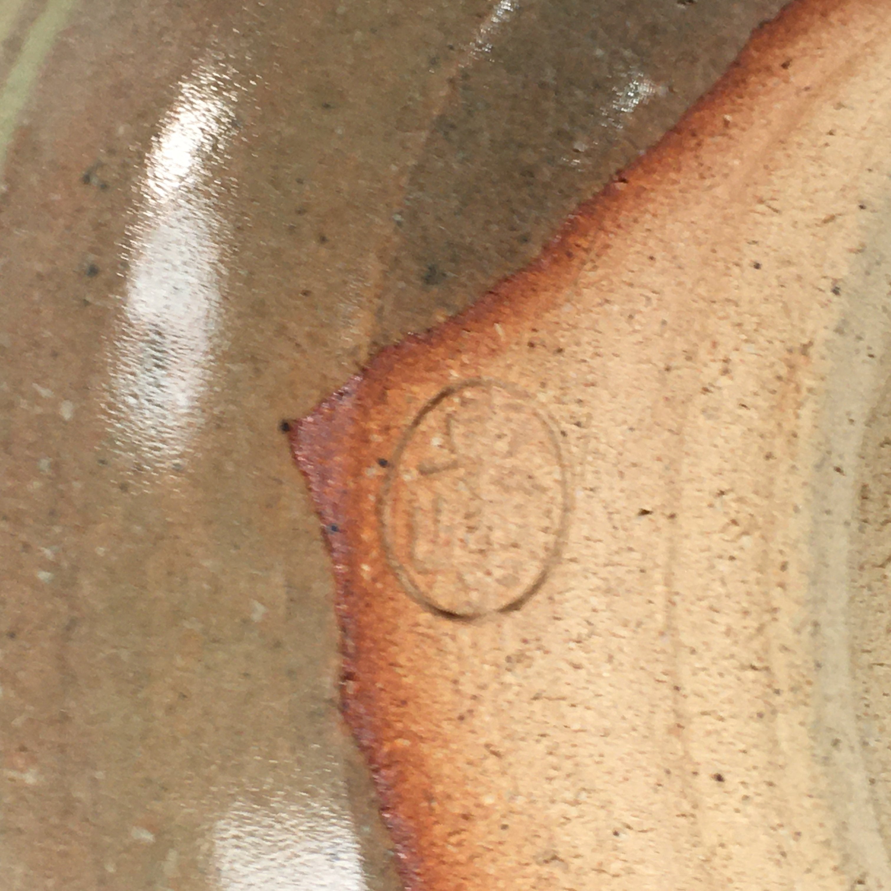 Japanese Ceramic Tea Ceremony Bowl Matcha Chawan Brown Pottery Crane GTB704