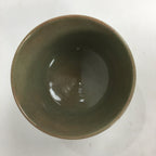 Japanese Ceramic Tea Ceremony Bowl Matcha Chawan Brown Pottery Crane GTB706