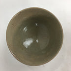 Japanese Ceramic Tea Ceremony Bowl Matcha Chawan Brown Pottery Crane GTB708