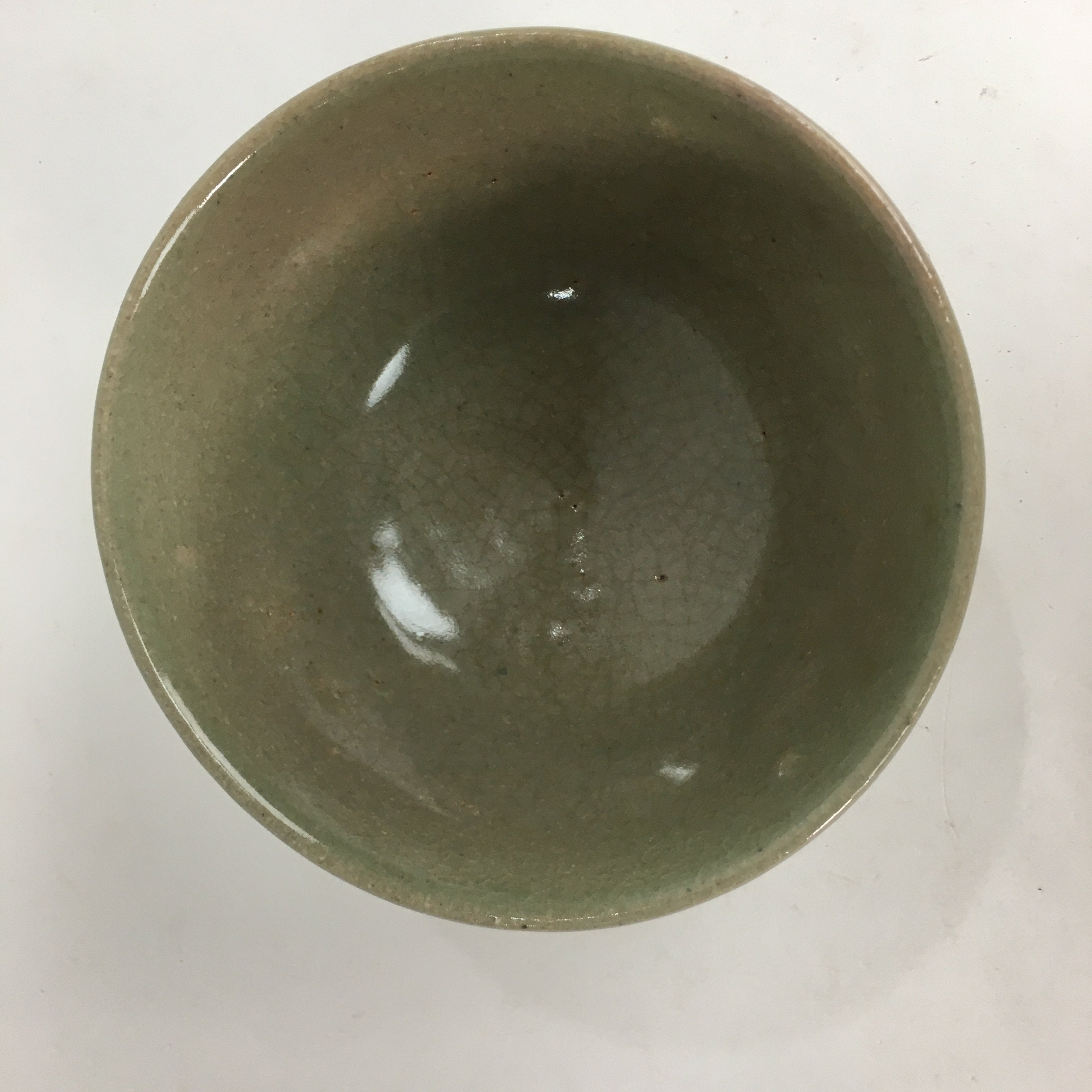 Japanese Ceramic Tea Ceremony Bowl Matcha Chawan Brown Pottery Crane GTB711