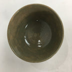 Japanese Ceramic Tea Ceremony Bowl Matcha Chawan Brown Pottery Crane GTB712