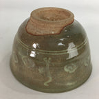 Japanese Ceramic Tea Ceremony Bowl Matcha Chawan Brown Pottery Crane GTB712