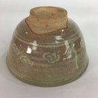 Japanese Ceramic Tea Ceremony Bowl Matcha Chawan Brown Pottery Crane GTB713