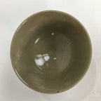 Japanese Ceramic Tea Ceremony Bowl Matcha Chawan Brown Pottery Crane GTB716