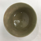 Japanese Ceramic Tea Ceremony Bowl Matcha Chawan Brown Pottery Crane GTB720