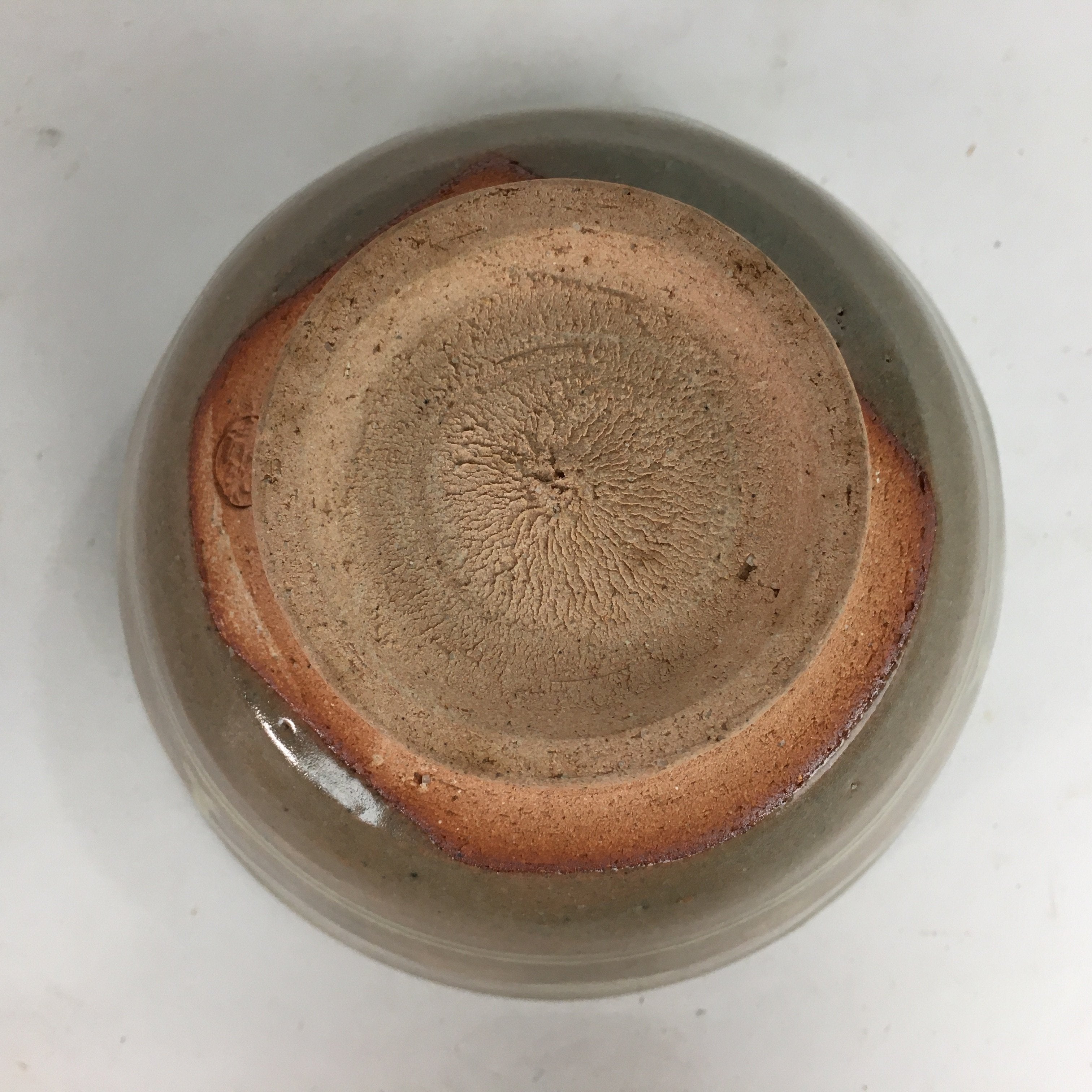 Japanese Ceramic Tea Ceremony Bowl Matcha Chawan Brown Pottery Crane GTB733
