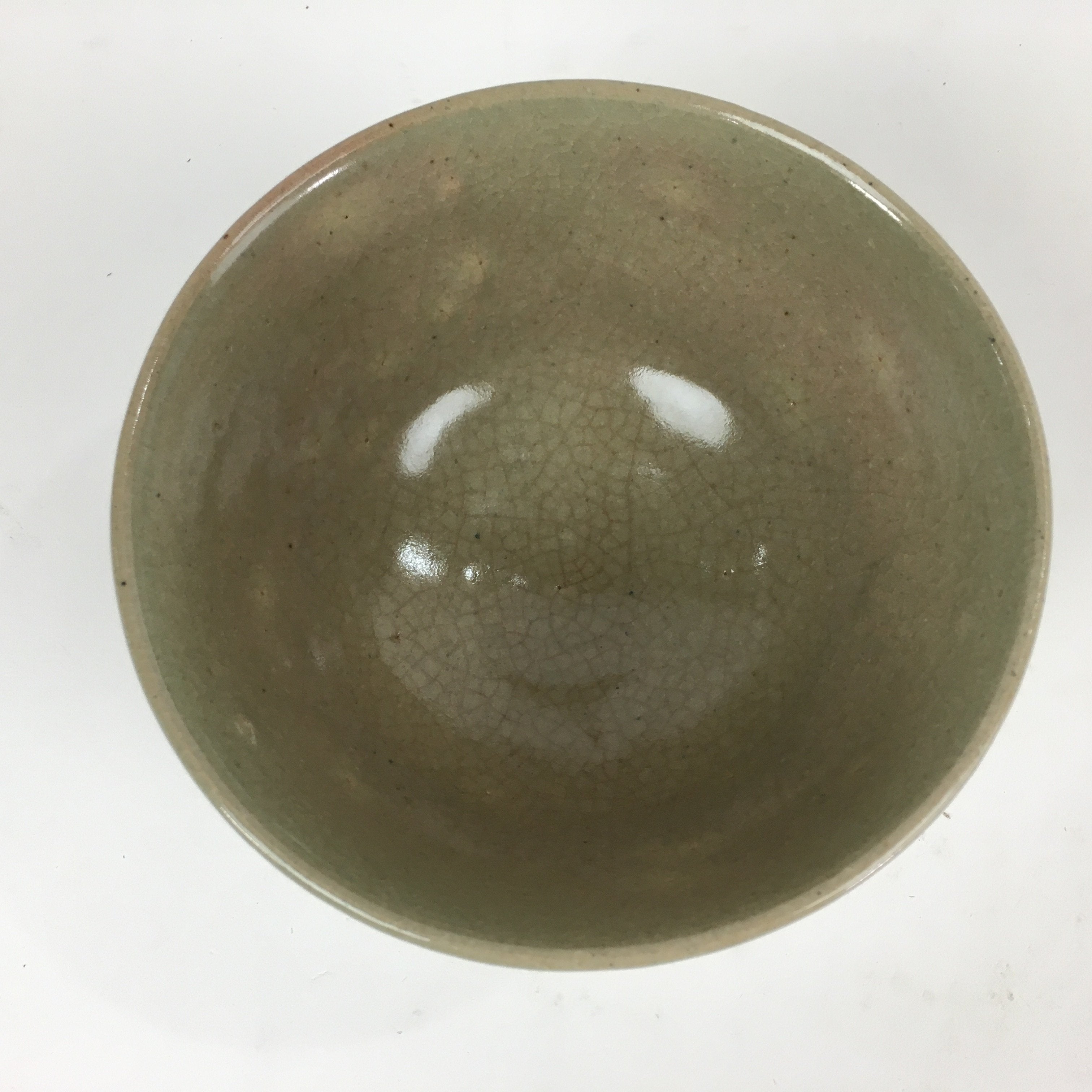 Japanese Ceramic Tea Ceremony Bowl Matcha Chawan Brown Pottery Pottery GTB822