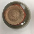 Japanese Ceramic Tea Ceremony Bowl Matcha Chawan Gray Pottery Crane GTB710