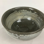 Japanese Ceramic Tea Ceremony Bowl Matcha Chawan Gray White Pottery GTB852
