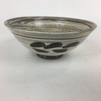 Japanese Ceramic Tea Ceremony Bowl Matcha Chawan Gray White Pottery Sado GTB810