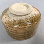 Japanese Ceramic Tea Ceremony Bowl Matcha Chawan Ki Seto Vtg Pottery GTB644