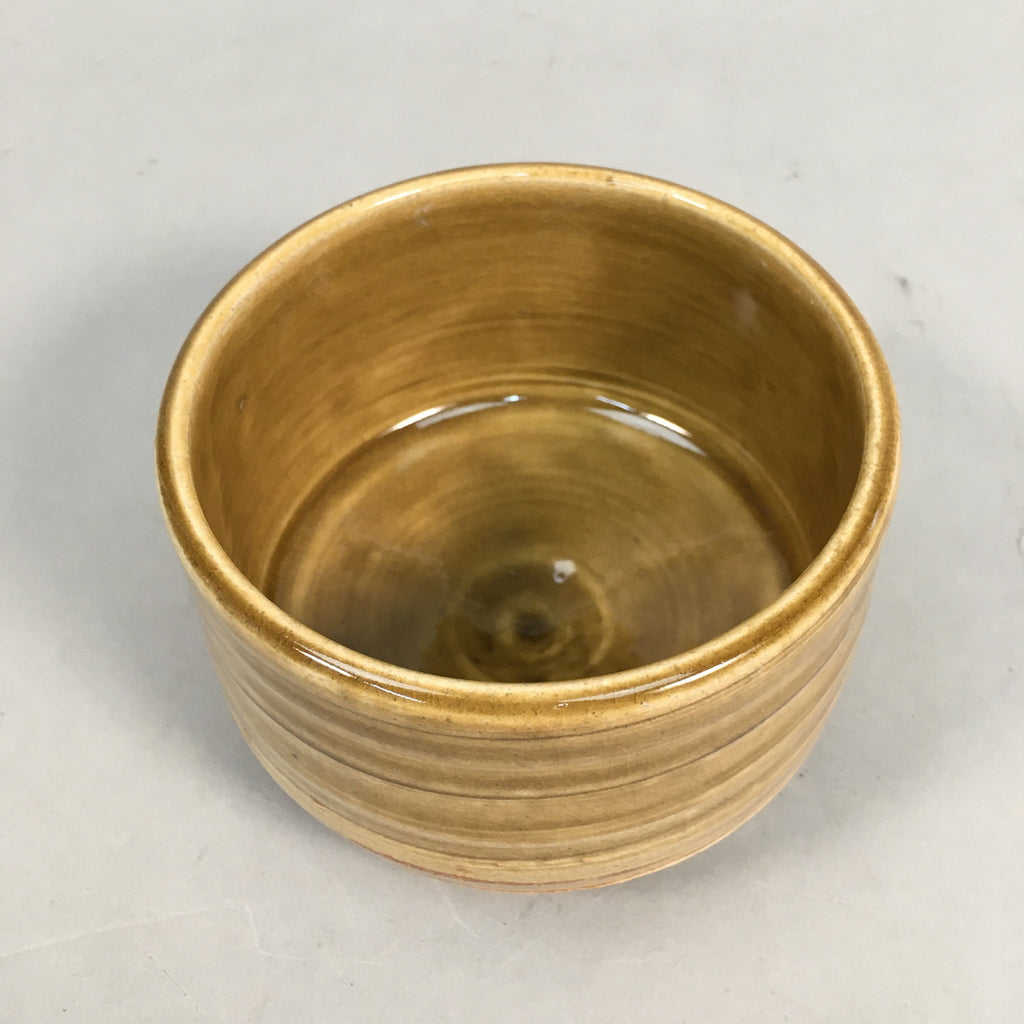 Japanese Ceramic Tea Ceremony Bowl Matcha Chawan Ki Seto Vtg Pottery GTB644