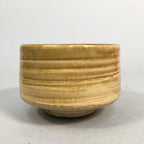 Japanese Ceramic Tea Ceremony Bowl Matcha Chawan Ki Seto Vtg Pottery GTB644