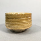 Japanese Ceramic Tea Ceremony Bowl Matcha Chawan Ki Seto Vtg Pottery GTB644