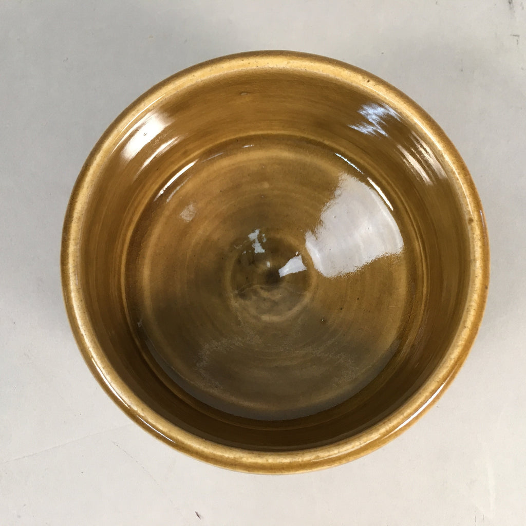 Japanese Ceramic Tea Ceremony Bowl Matcha Chawan Ki Seto Vtg Pottery GTB644