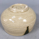 Japanese Ceramic Tea Ceremony Bowl Matcha Chawan Ki Seto Vtg Pottery GTB667