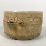 Japanese Ceramic Tea Ceremony Bowl Matcha Chawan Ki Seto Vtg Pottery GTB668