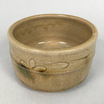 Japanese Ceramic Tea Ceremony Bowl Matcha Chawan Ki Seto Vtg Pottery GTB668