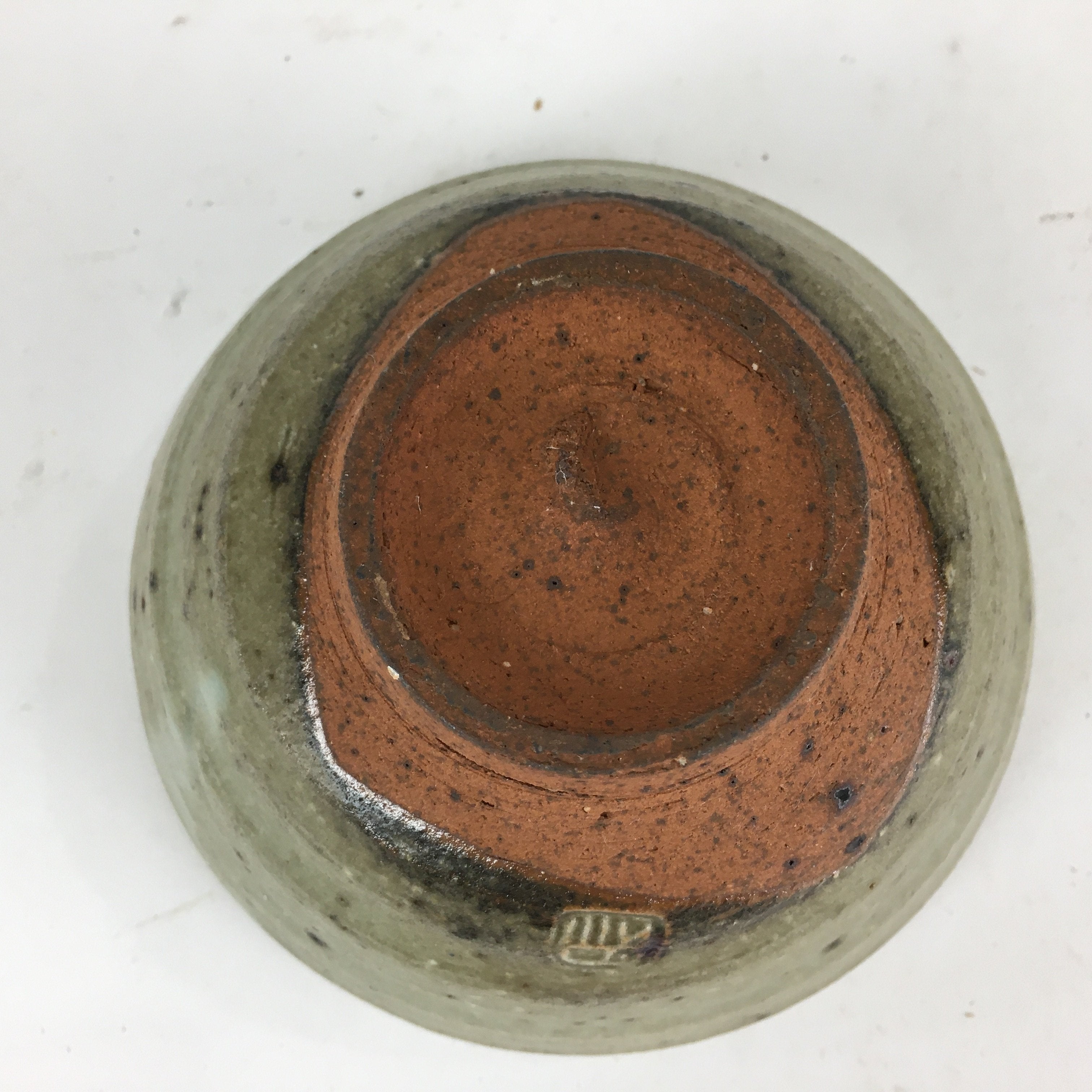 Japanese Ceramic Tea Ceremony Bowl Matcha Chawan Vtg Brown Pottery Sado GTB813
