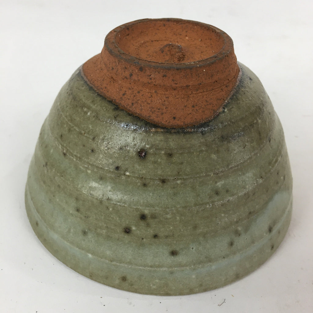 Japanese Ceramic Tea Ceremony Bowl Matcha Chawan Vtg Brown Pottery Sado GTB813