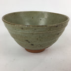 Japanese Ceramic Tea Ceremony Bowl Matcha Chawan Vtg Brown Pottery Sado GTB813