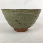 Japanese Ceramic Tea Ceremony Bowl Matcha Chawan Vtg Brown Pottery Sado GTB813
