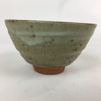 Japanese Ceramic Tea Ceremony Bowl Matcha Chawan Vtg Brown Pottery Sado GTB813