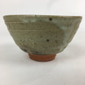 Japanese Ceramic Tea Ceremony Bowl Matcha Chawan Vtg Brown Pottery Sado GTB813