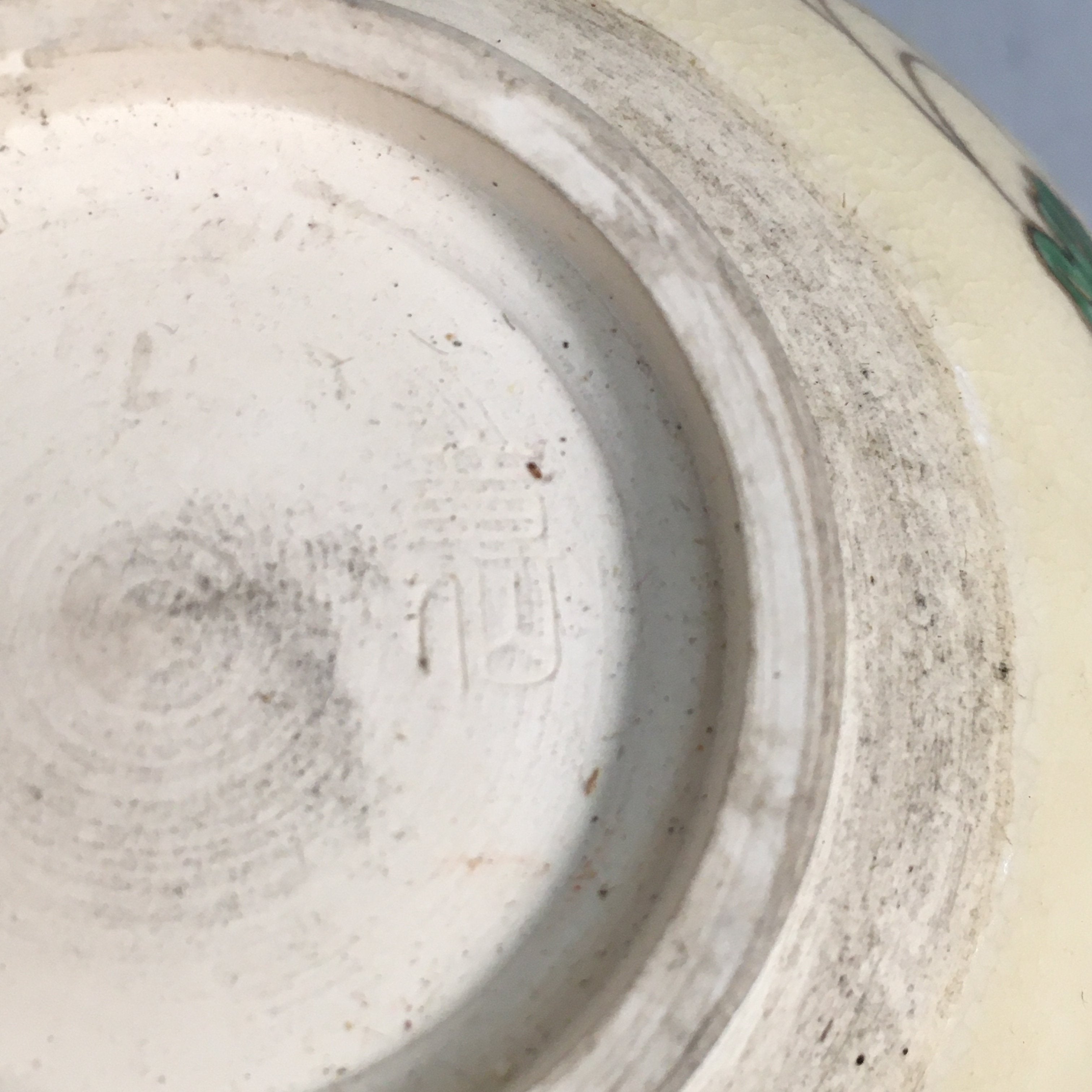Japanese Ceramic Tea Ceremony Bowl Matcha Chawan Vtg Pottery Kyo ware GTB673