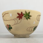 Japanese Ceramic Tea Ceremony Bowl Matcha Chawan Vtg Pottery Kyo ware GTB673