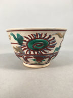 Japanese Ceramic Tea Ceremony Bowl Matcha Chawan Vtg Pottery Kyo ware GTB683