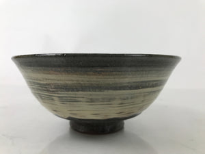 Japanese Ceramic Tea Ceremony Bowl Summer Chawan Brown Pottery Box PX767