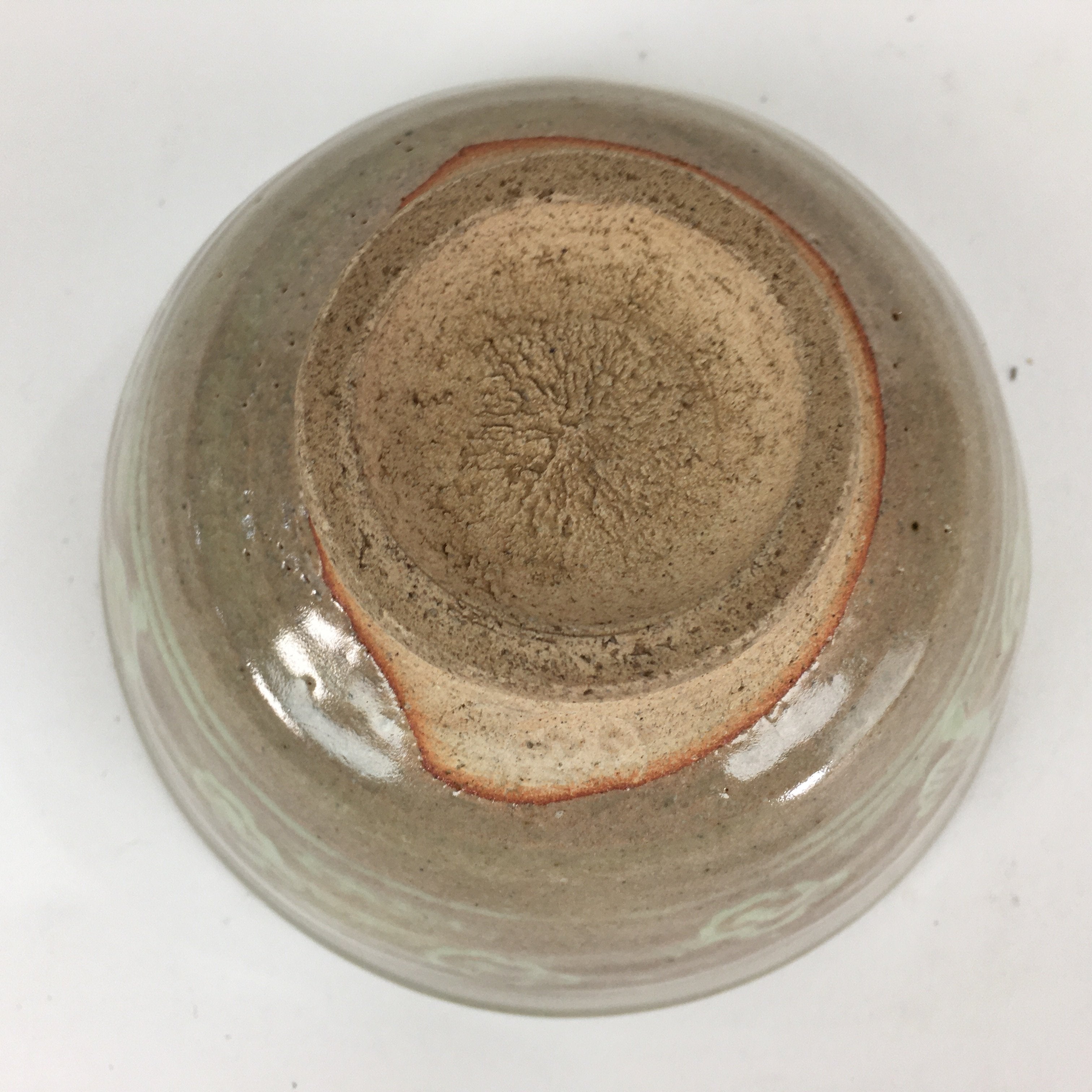 Japanese Ceramic Tea Ceremony Bowl Vtg Chawan Brown Pottery Sado Pottery GTB823