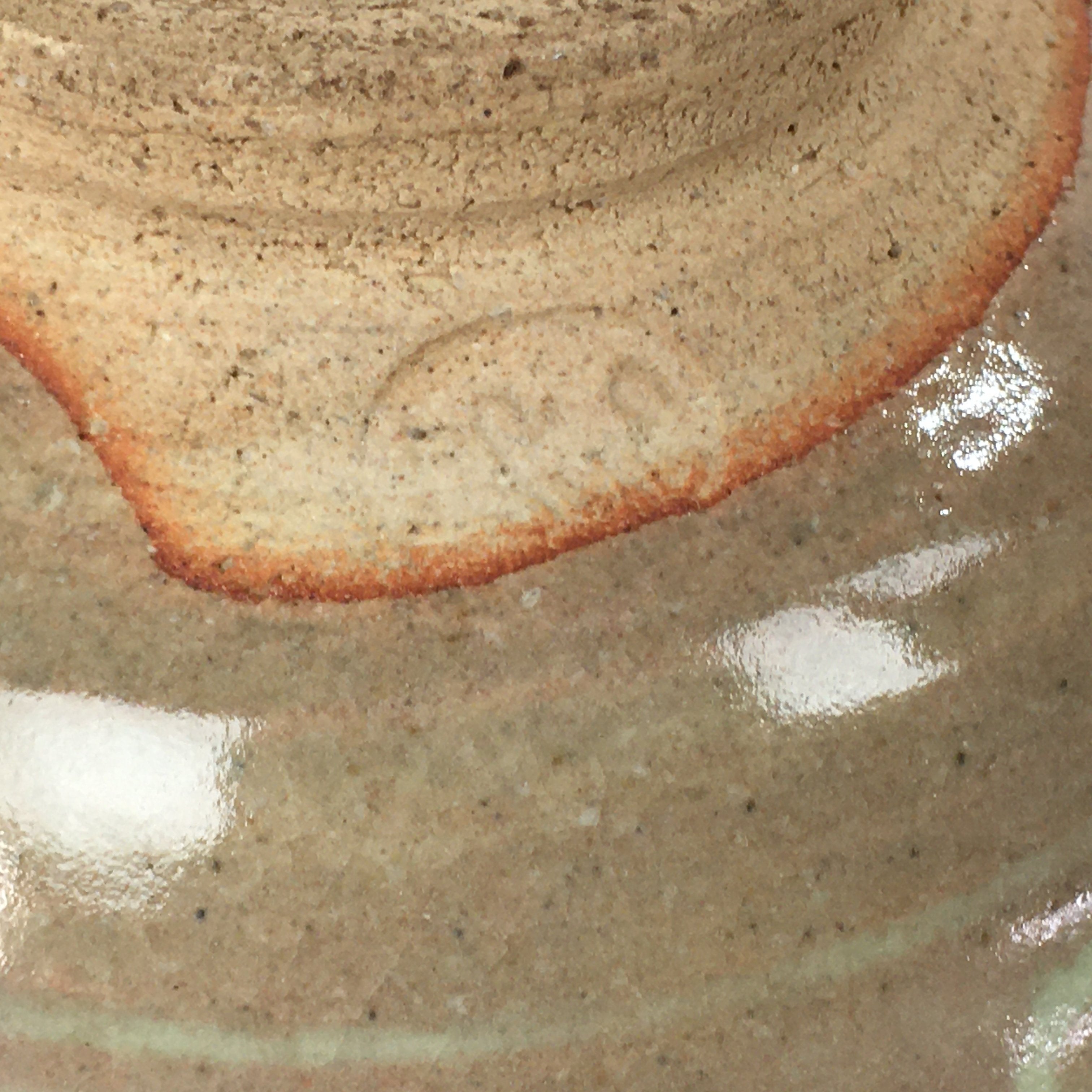 Japanese Ceramic Tea Ceremony Bowl Vtg Chawan Brown Pottery Sado Pottery GTB823