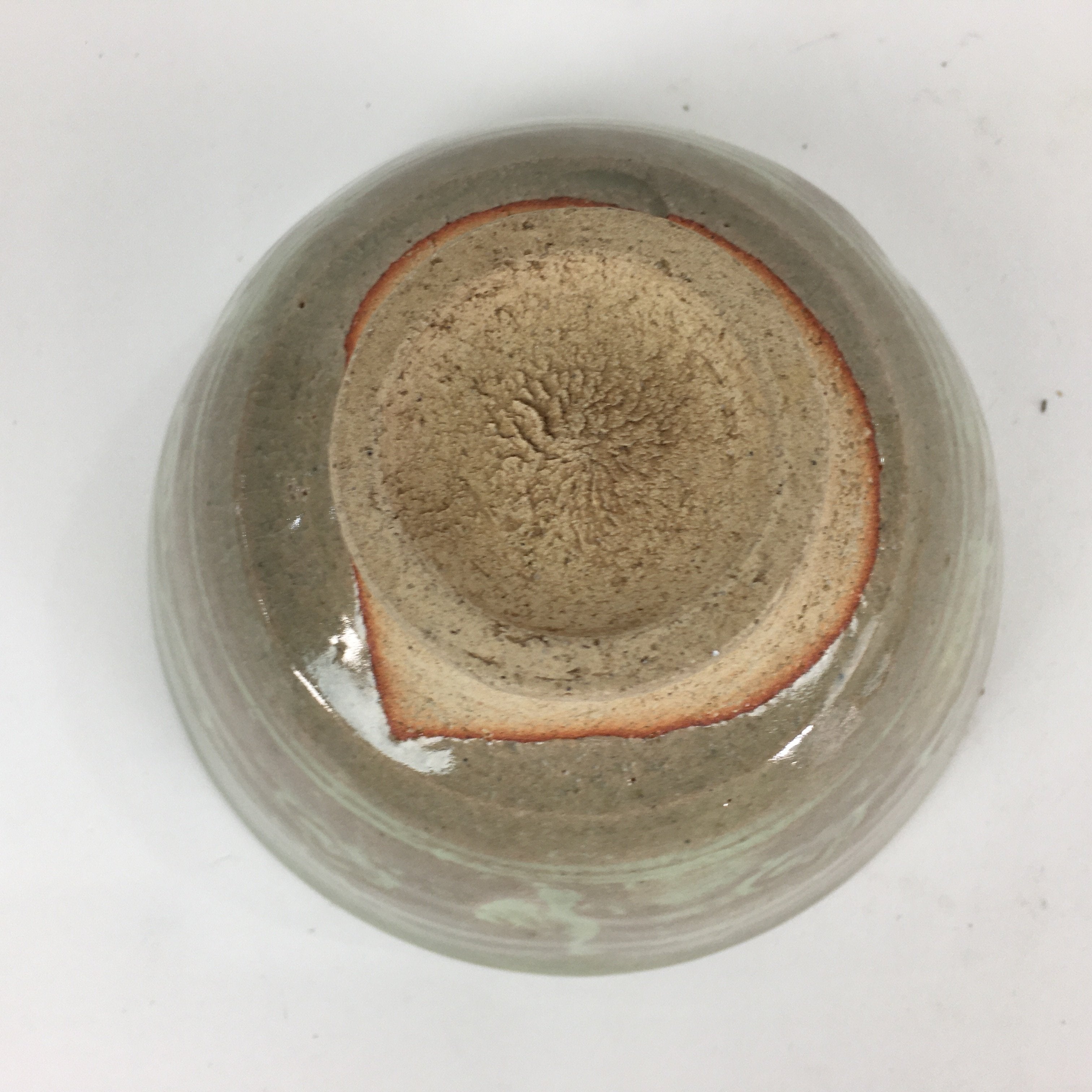 Japanese Ceramic Tea Ceremony Bowl Vtg Chawan Brown Pottery Sado Pottery GTB825