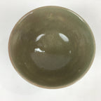 Japanese Ceramic Tea Ceremony Bowl Vtg Chawan Brown Pottery Sado Pottery GTB826