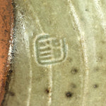 Japanese Ceramic Tea Ceremony Bowl Vtg Chawan Crane Pottery Matcha Chawan GTB910