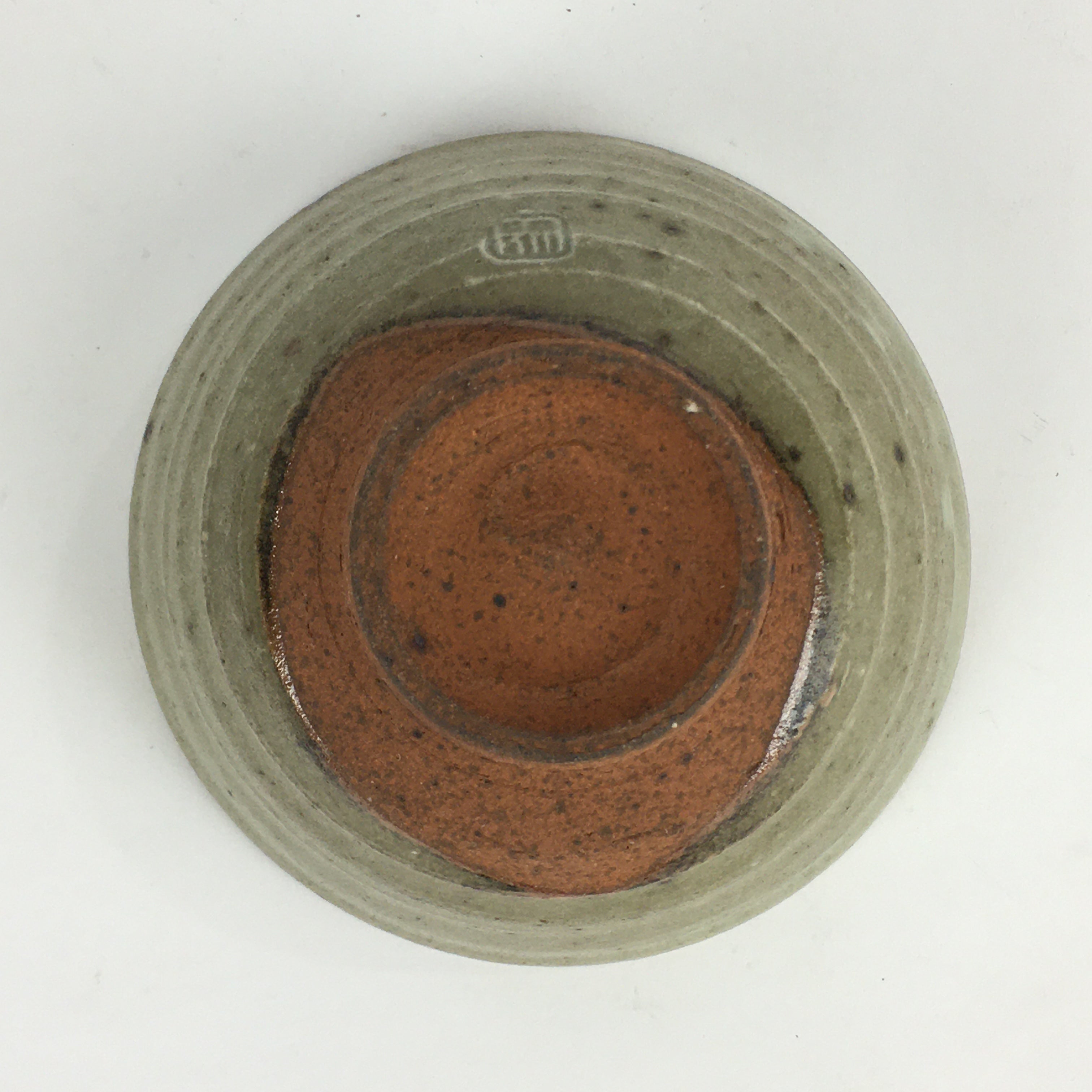 Japanese Ceramic Tea Ceremony Bowl Vtg Chawan Crane Pottery Matcha Chawan GTB910