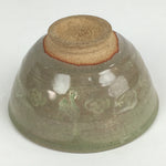 Japanese Ceramic Tea Ceremony Bowl Vtg Chawan Crane Pottery Matcha Chawan GTB914