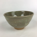 Japanese Ceramic Tea Ceremony Bowl Vtg Chawan Crane Pottery Matcha Chawan GTB914